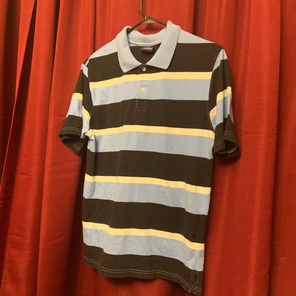 Bugle boy-blue, White,black